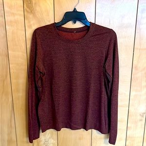 Lulu Lemon long sleeve base layer size 10